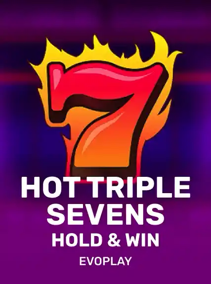 Hot Triple Sevens Hold & Win game tile