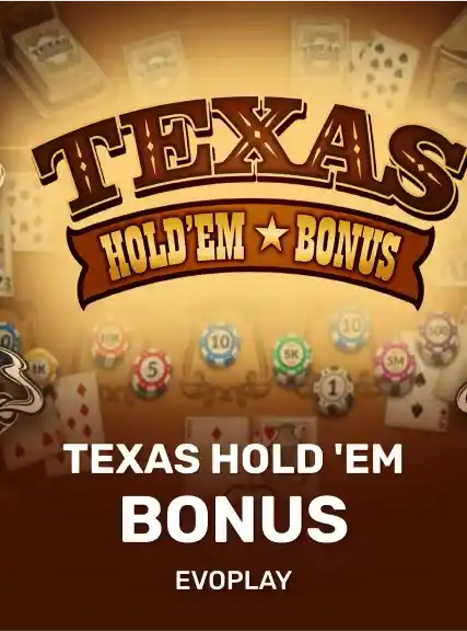 Texas Hold 'em Bonus game tile
